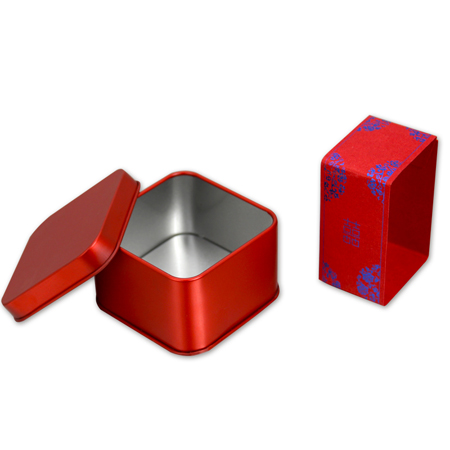 small wedding candy tin box